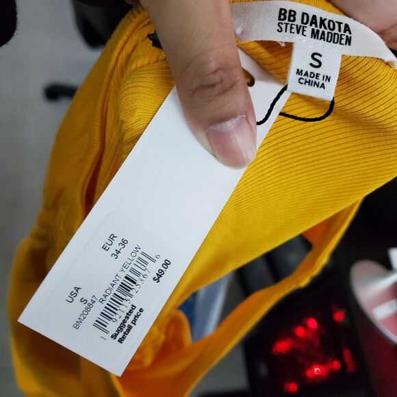 NWT - BB DAKOTA Women's Ruch Into Love Dress - Picture 6 of 10